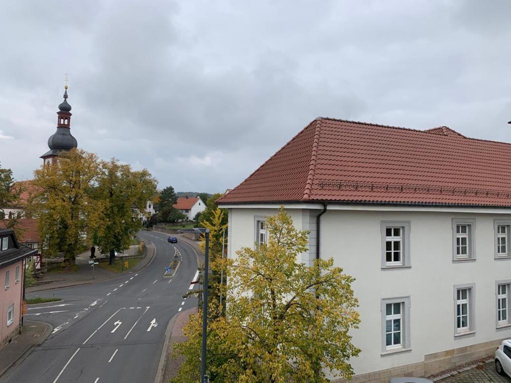 Pension Am Amtsgericht Eiterfeld Buitenkant foto
